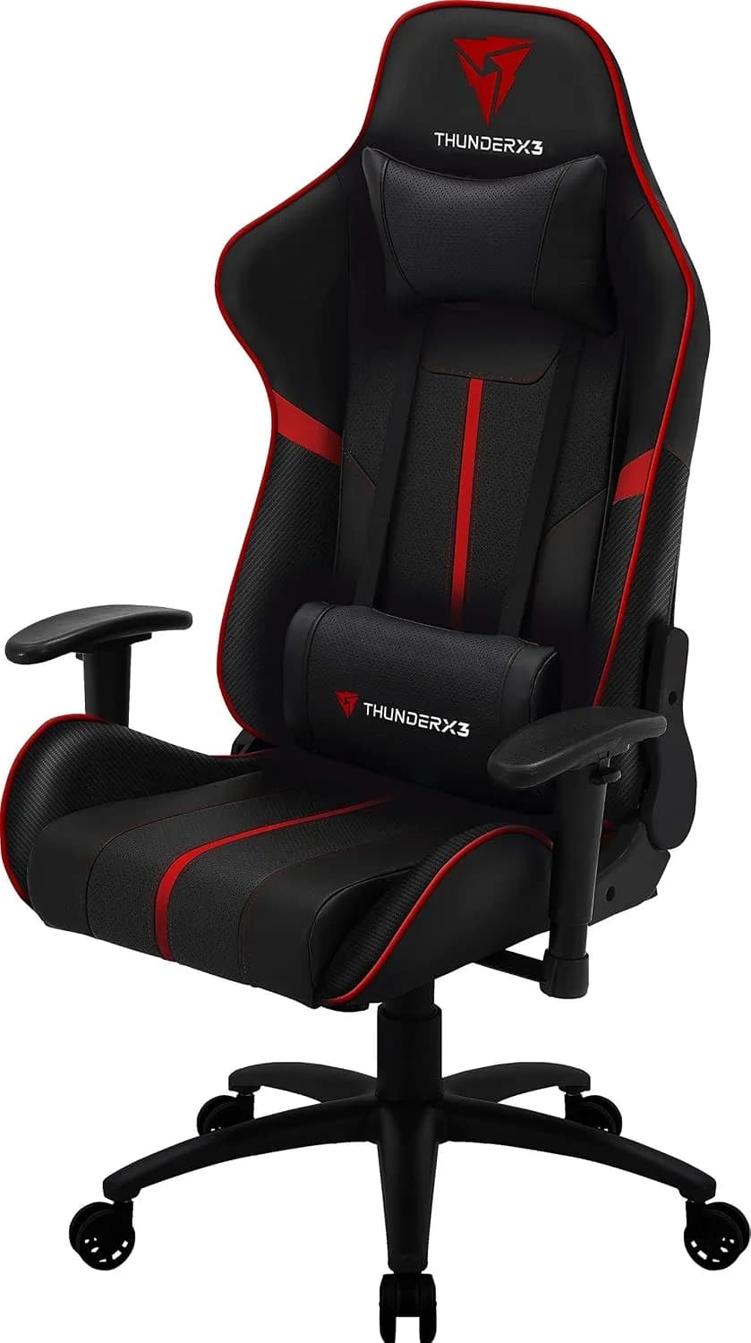 ThunderX3 BC3 - Chaise de jeu (ergonomique, inclinable à 180 °, respirante)