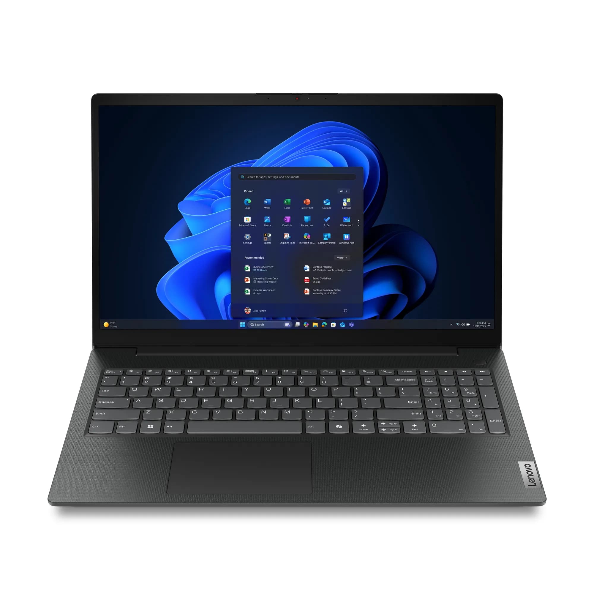 PC portable Lenovo V15 G6 ITN – N100, 8 Go DDR5, 128 Go UFS