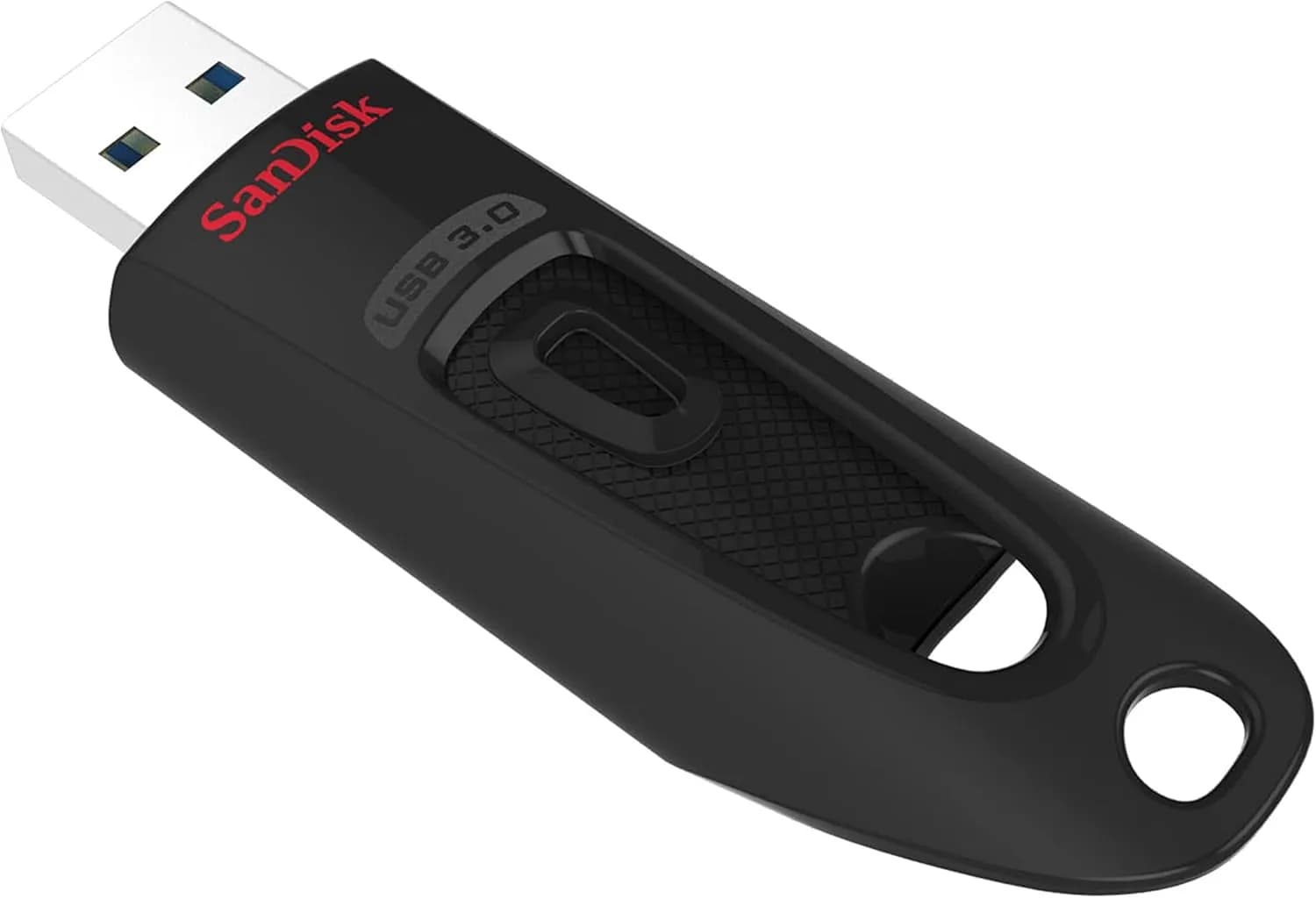 SanDisk 64GB Ultra USB Flash Drive USB 3.0 Up to 130 MB/s Read, Black, (Pack of 1)