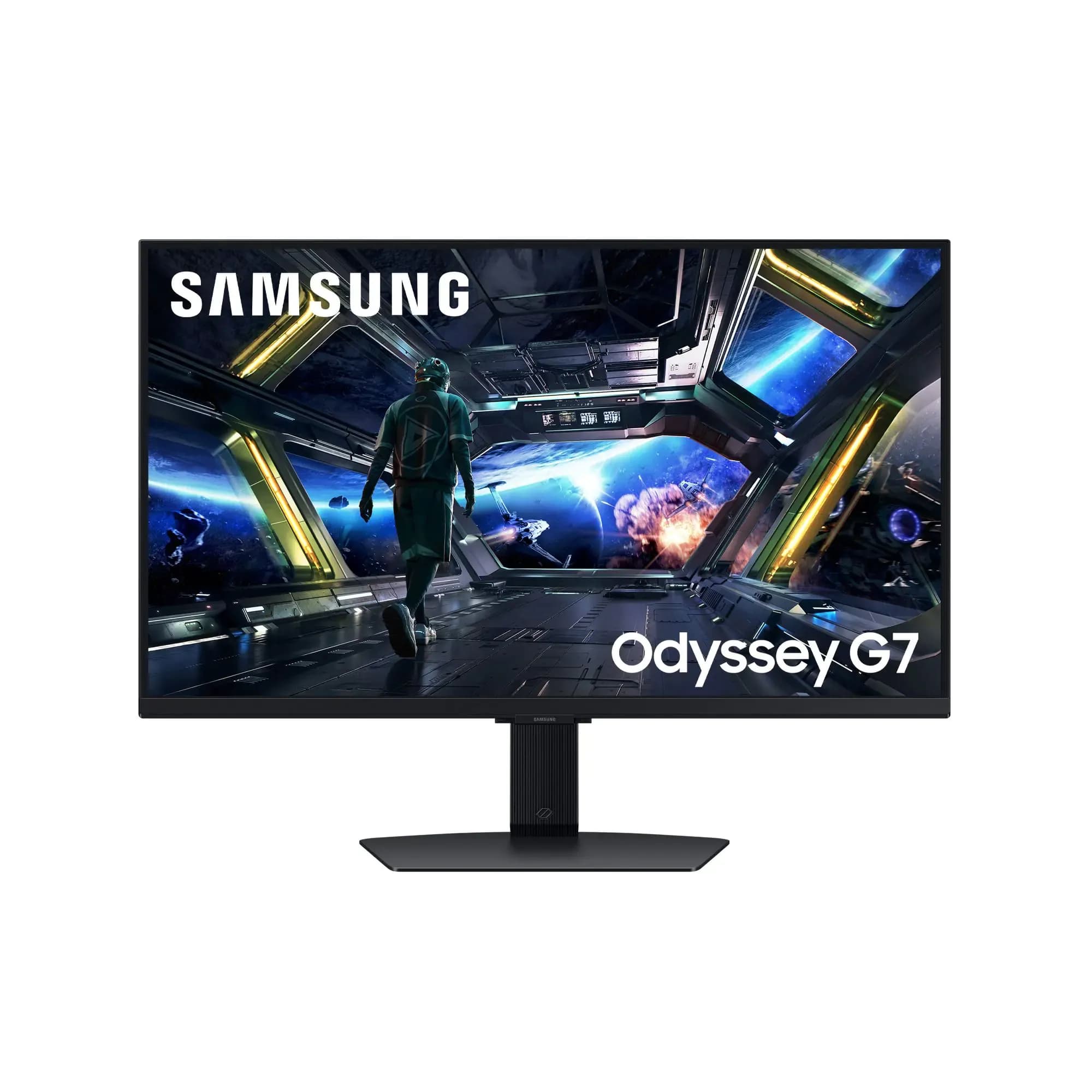 Écran gaming Samsung Odyssey G7 – 27 pouces, 4K UHD, 144 Hz