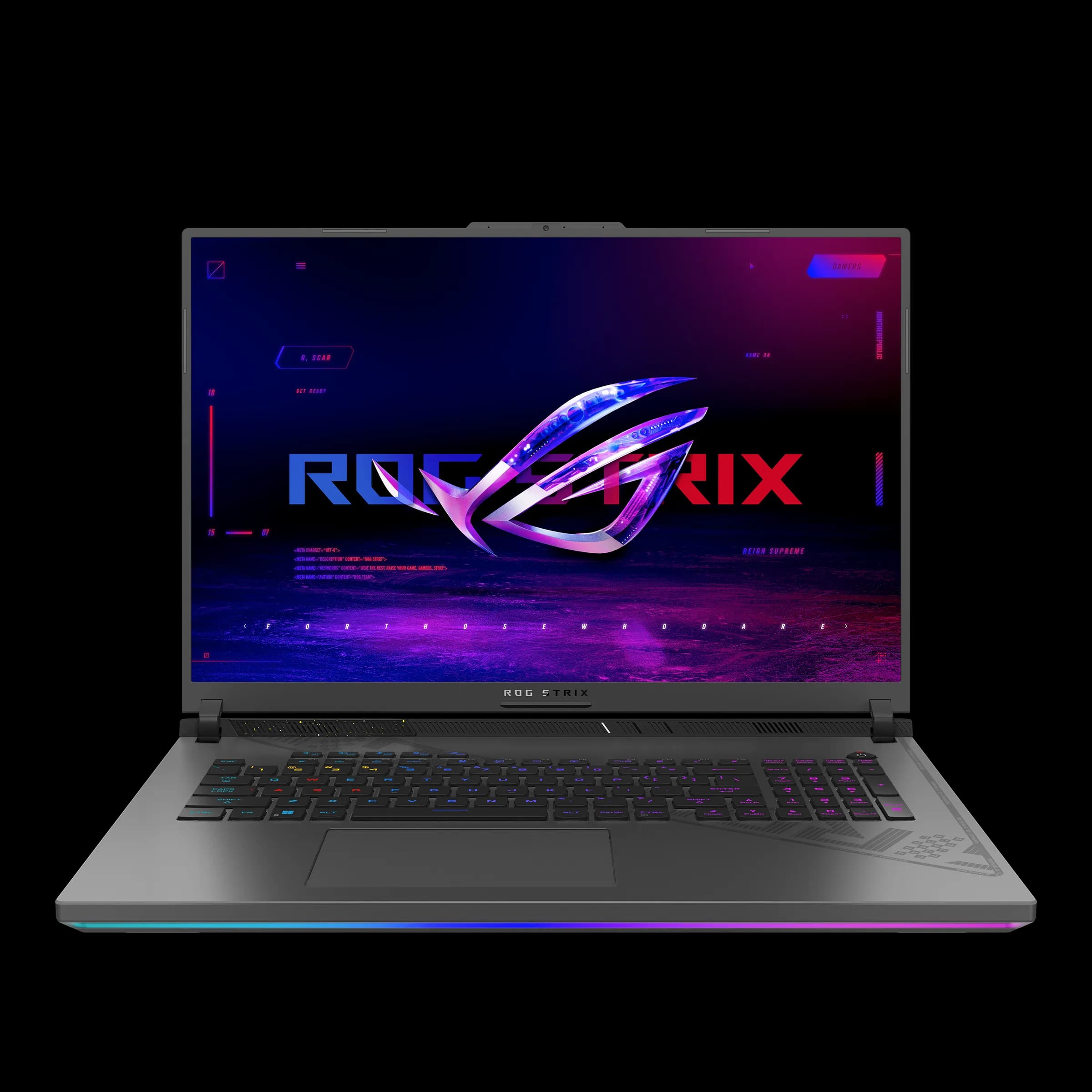 PC portable gamer ASUS ROG Strix G16 G814PM-S9010W – AMD Ryzen 9 8940HX, RTX 4060, 32 Go
