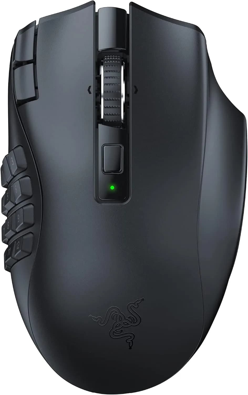 Souris gaming MMO sans fil Razer Naga V2 HyperSpeed – Noire, 30K DPI