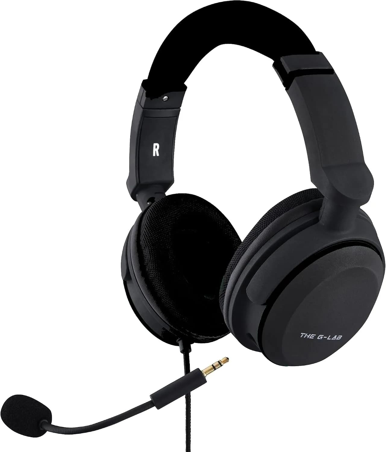 Casque gaming The G-Lab Korp Carbon – Micro détachable, basses renforcées