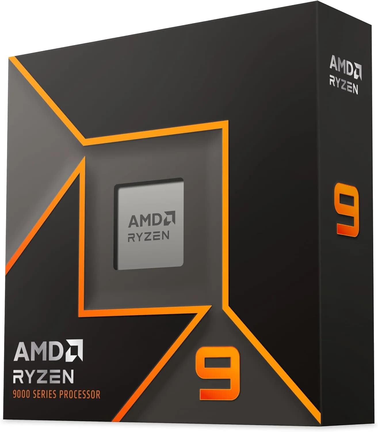AMD Ryzen 9 9900X Processeur (Radeon Graphique Intégré, 12 Coeurs/24 Threads, 120W TDP, Socket AM5, Cache 76Mo, jusqu'à 5.6 GHz Fréquence Boost, Pas de Ventilateur)