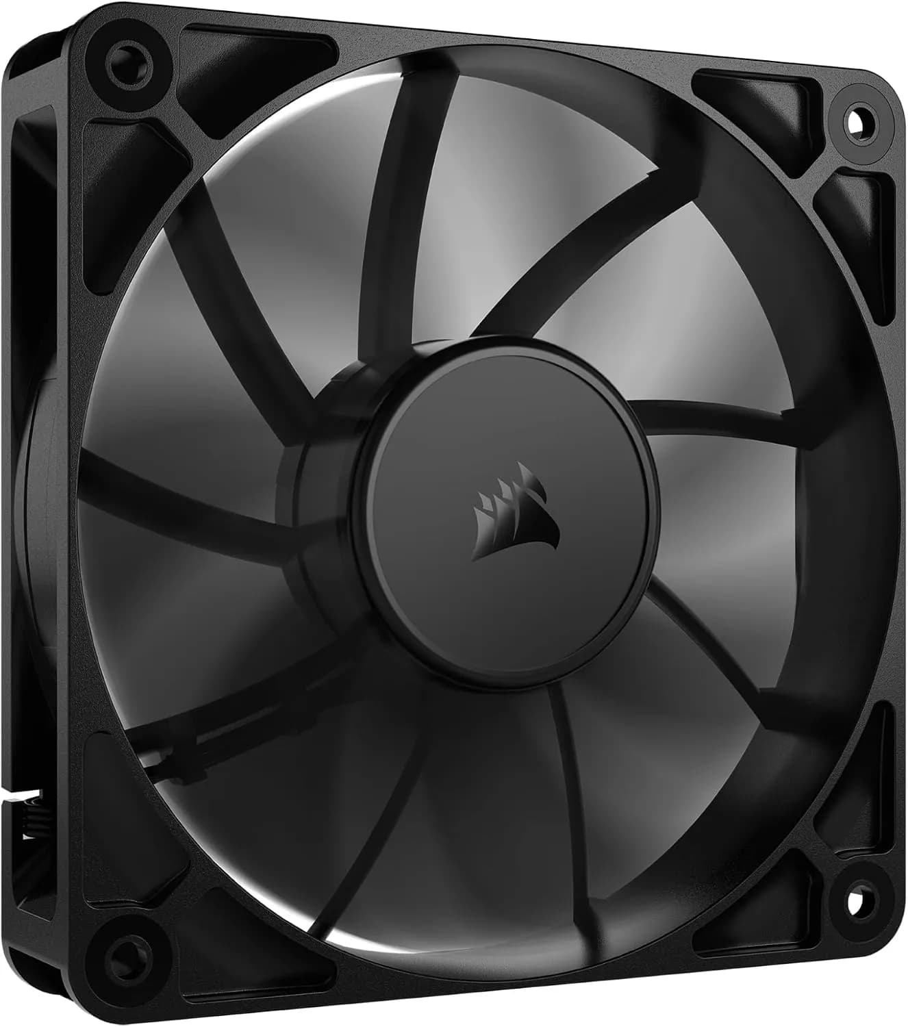 Ventilateur boîtier Corsair RS120 – 120 mm, PWM, noir