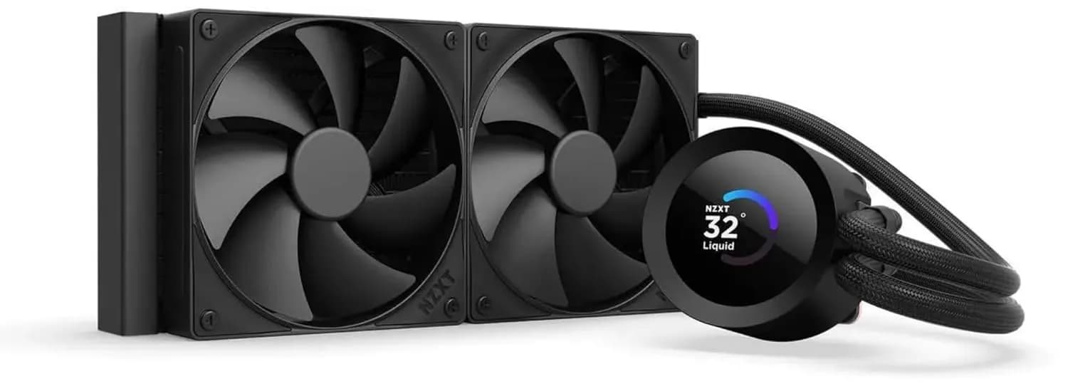 NZXT Kraken Plus 240 - Refroidisseur CPU AIO 240mm, LCD - Noir
