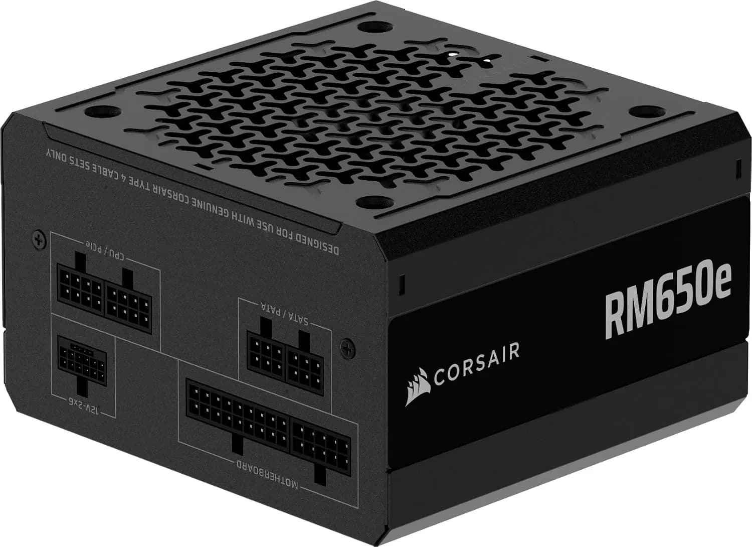 Corsair RM650e (2025) - Alimentation 650 W ATX 3.1 modulaire - Noir