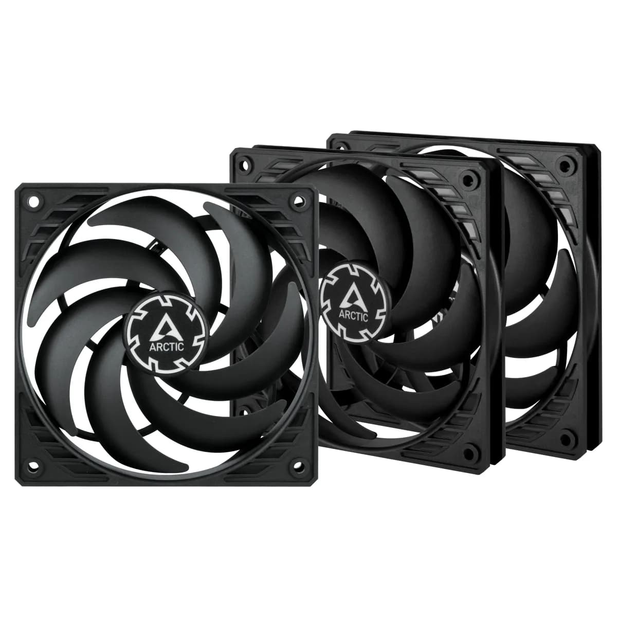 Pack ventilateurs ARCTIC P12 Slim PWM PST – 3 x 120 mm slim