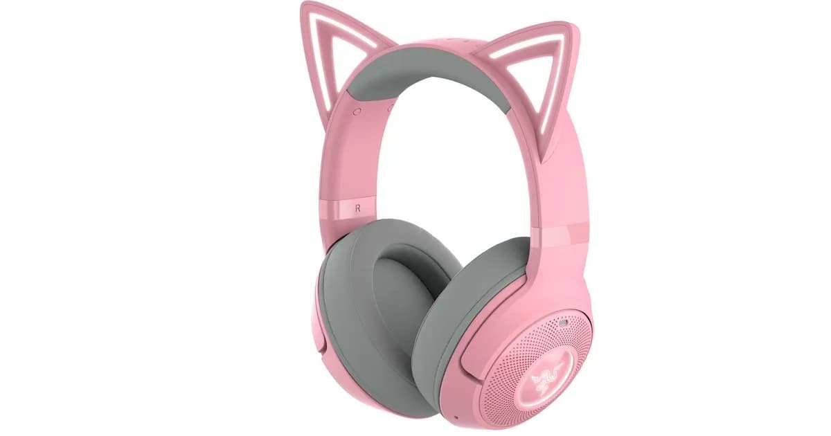 Casque Bluetooth Razer Kraken Kitty V2 BT – Quartz, RGB