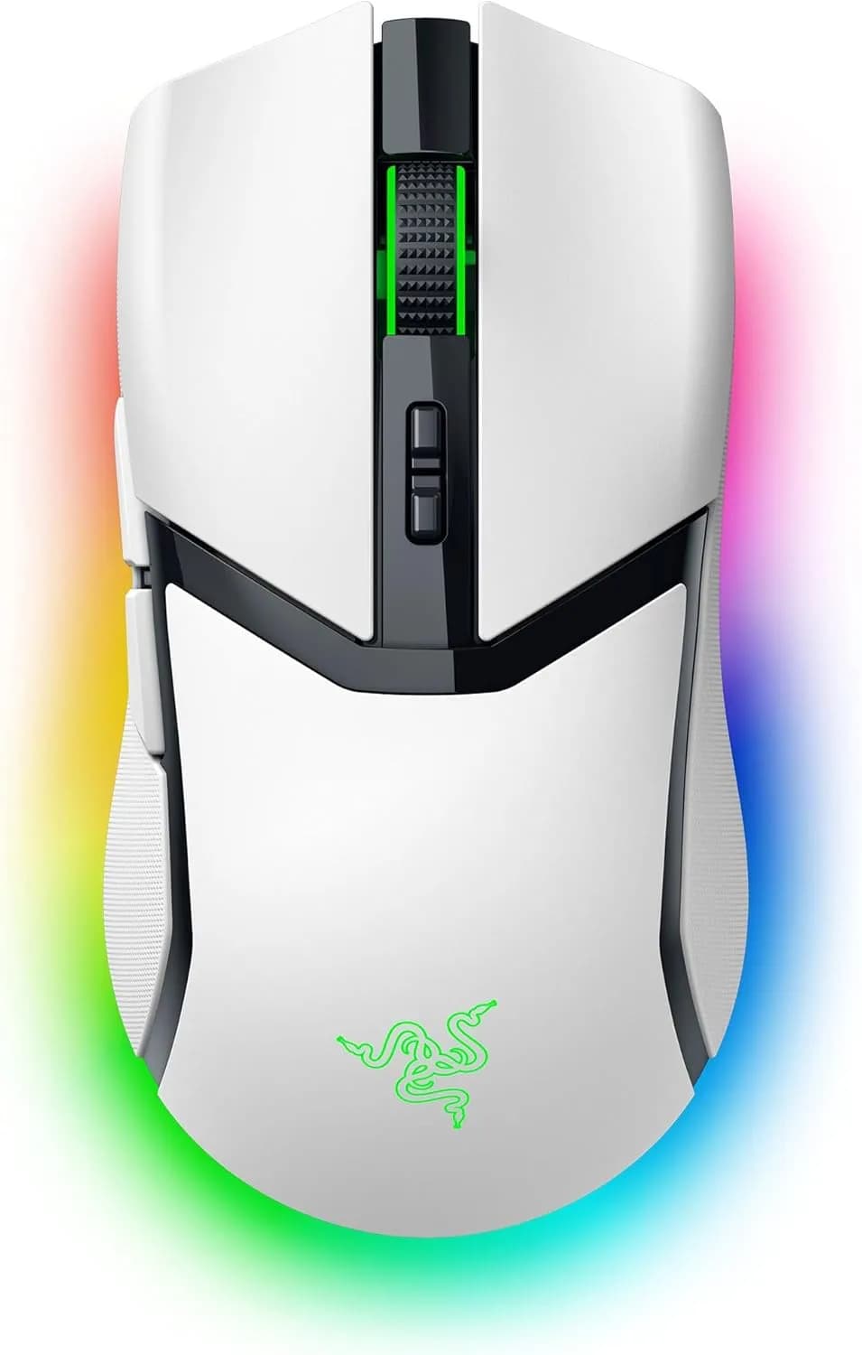 Souris gaming sans fil Razer Cobra Pro – Blanche, 30K DPI, RGB