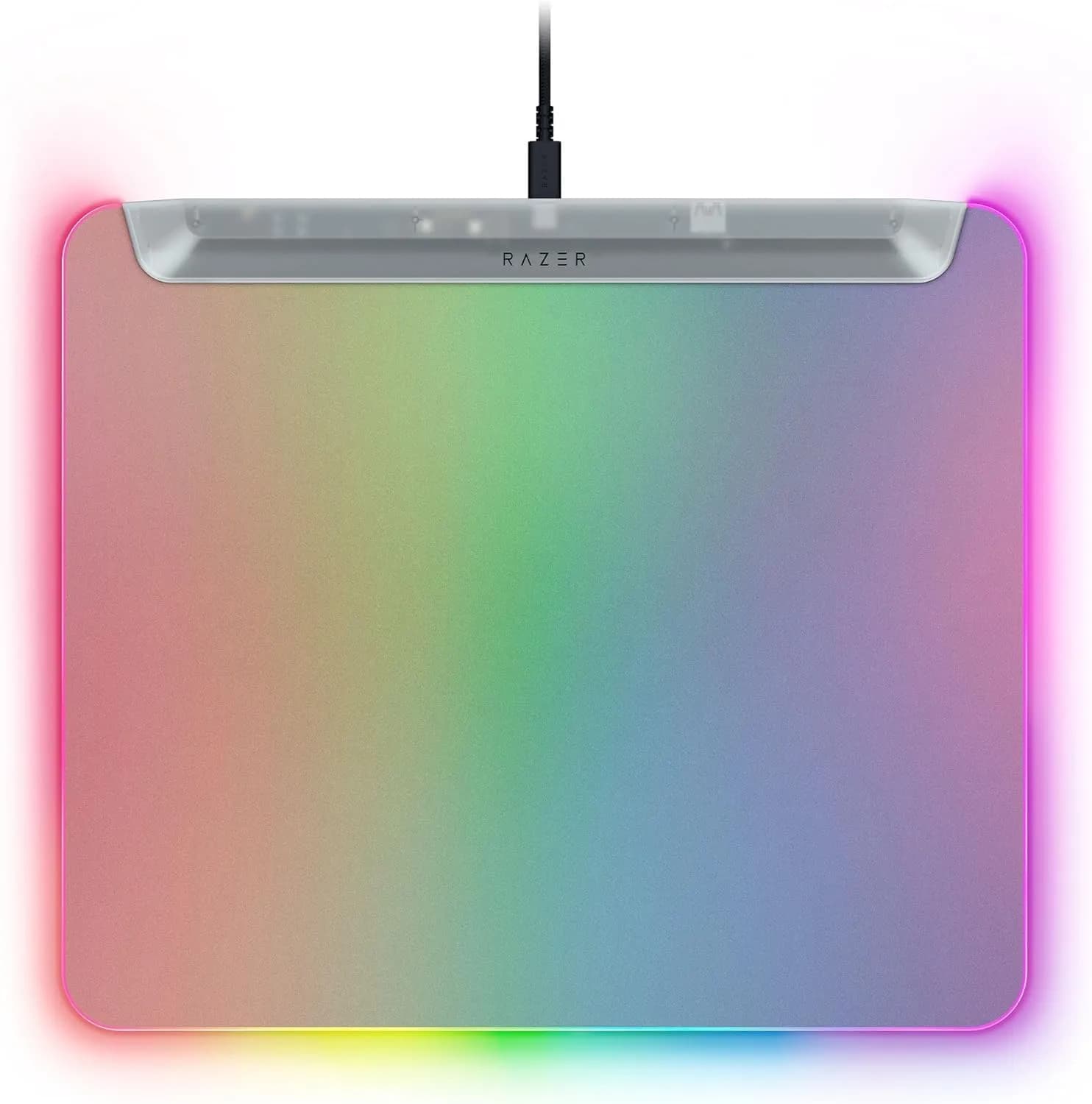 Tapis de souris gaming Razer Firefly V2 Pro Phantom White – RGB, USB