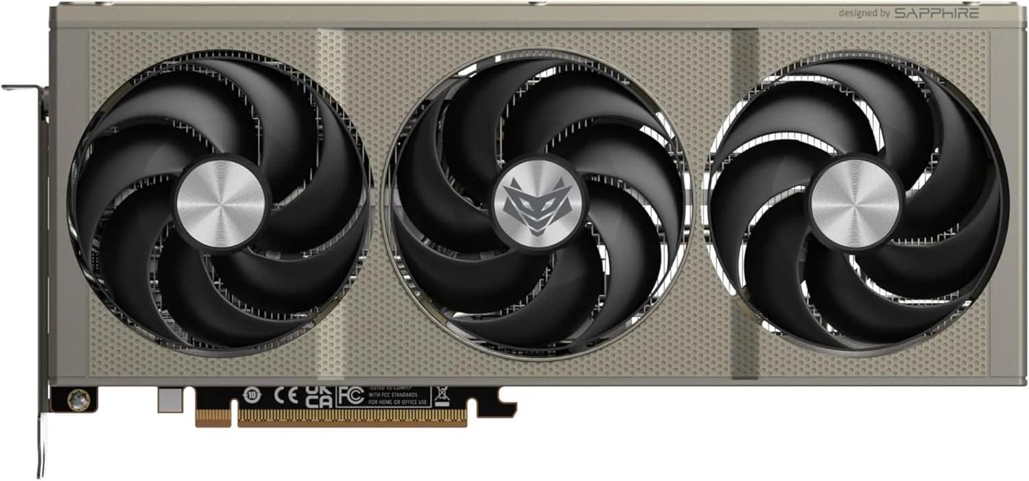 Sapphire Technology Carte Graphique Nitro Plus AMD Radeon RX 9060 XT Gaming OC 16GB Double HDMI-DP