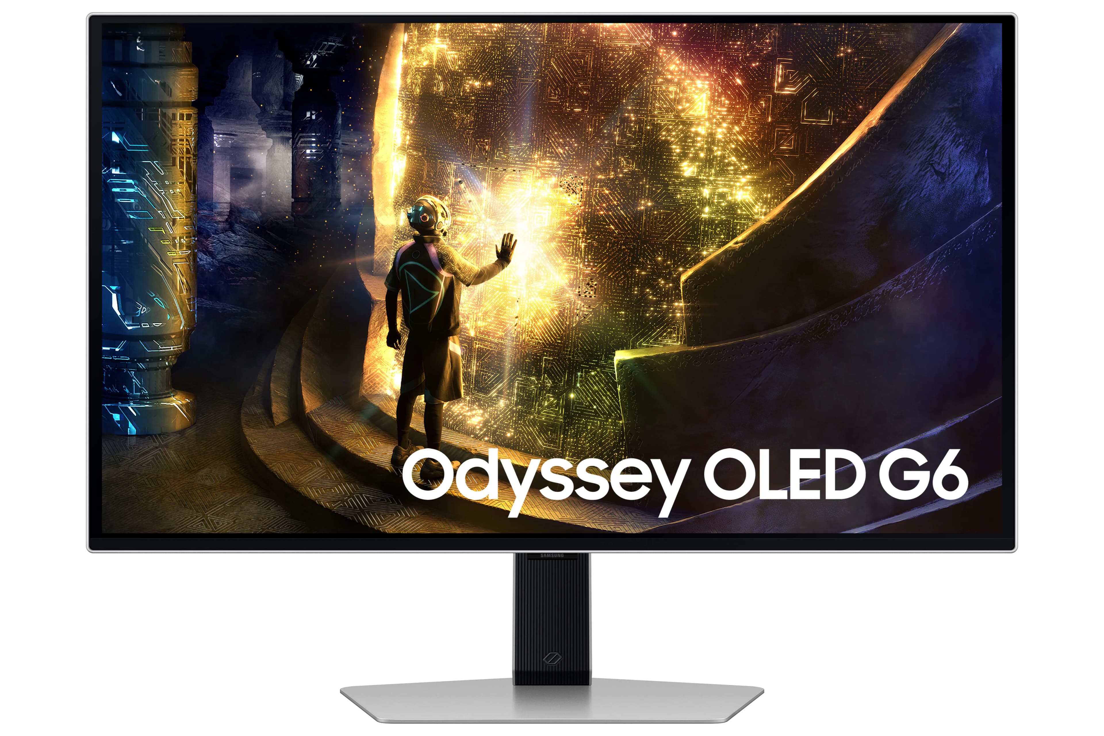 Samsung G61SD écran plat de PC 68,6 cm (27") 2560 x 1440 pixels Quad HD OLED Argent