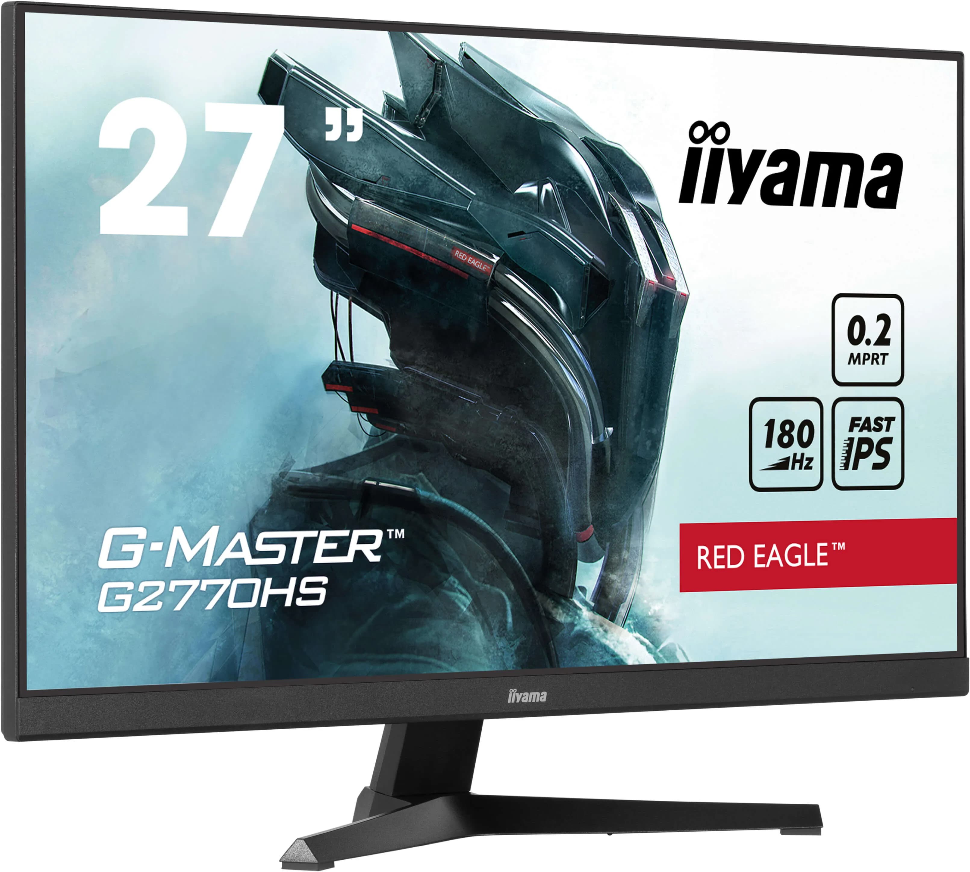 iiyama G-MASTER G2770HS-B1 écran plat de PC 68,6 cm (27") 1920 x 1080 pixels Full HD LCD Noir