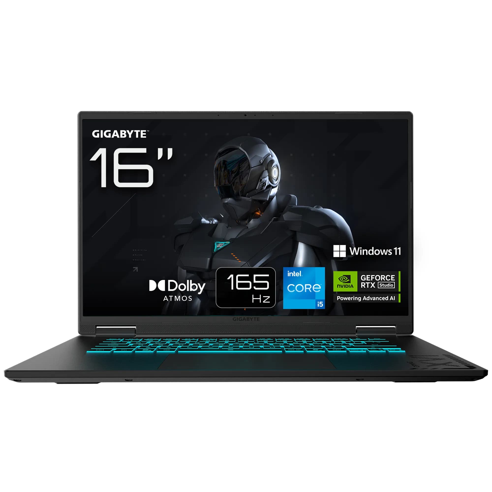 PC portable gamer GIGABYTE GAMING A16 – Intel Core i5-13420H, RTX 5050, 16Go DDR5