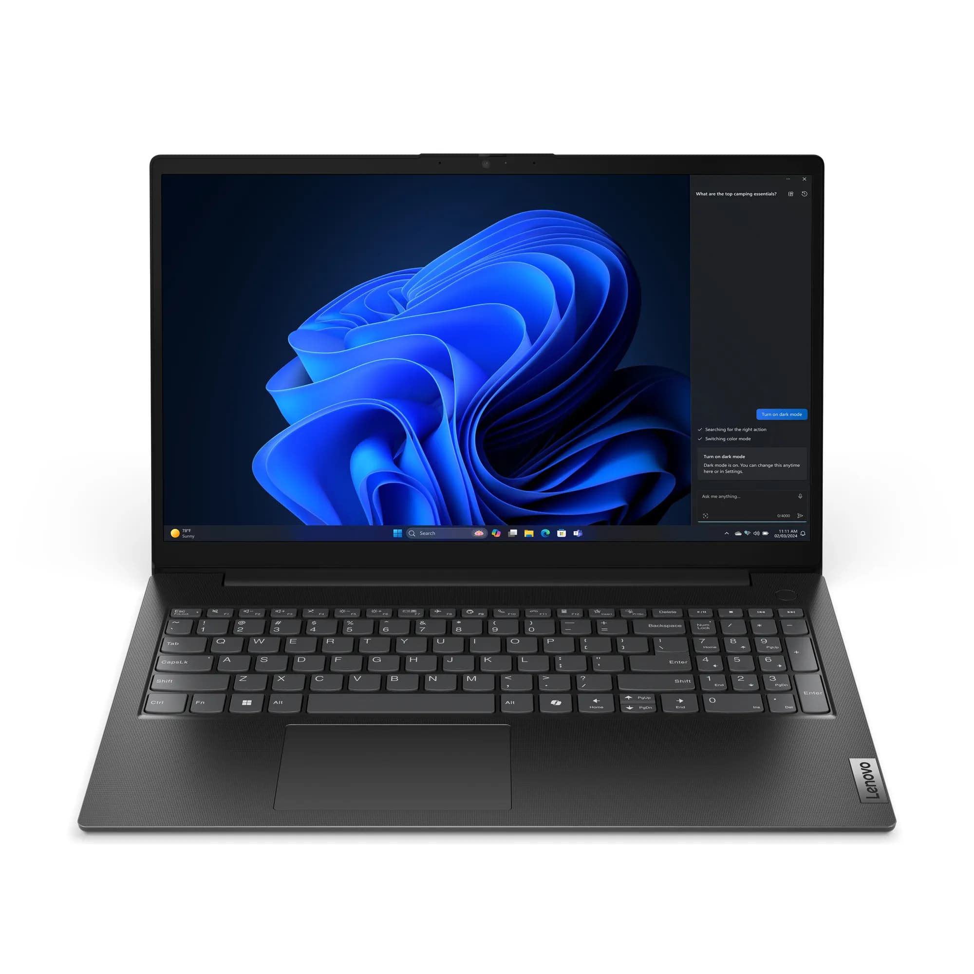 PC portable Lenovo V15 G5 IRL – Intel Core i3, 8 Go DDR5, 256 Go SSD
