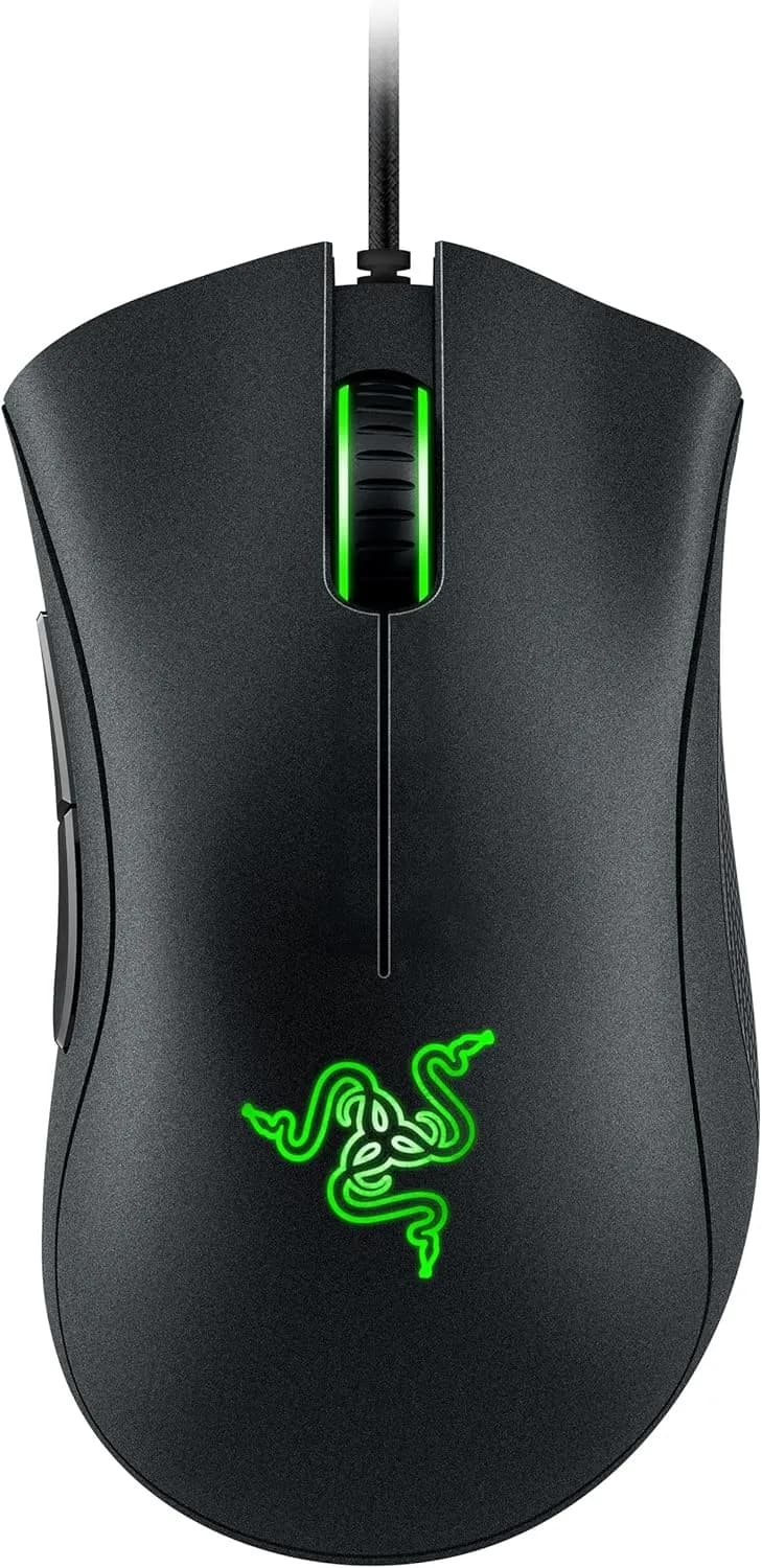 Souris gaming filaire Razer DeathAdder Essential 2021 – Noire, 6400 DPI