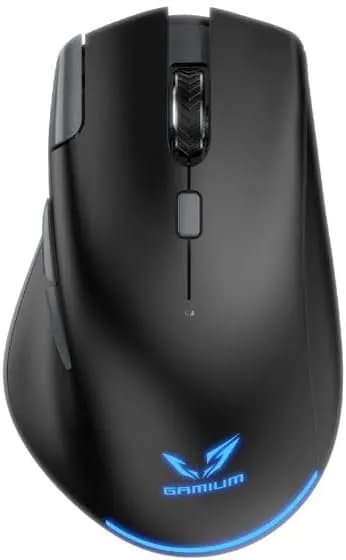 Souris gamer sans fil Gamium – 8000 DPI, 7 boutons, noire