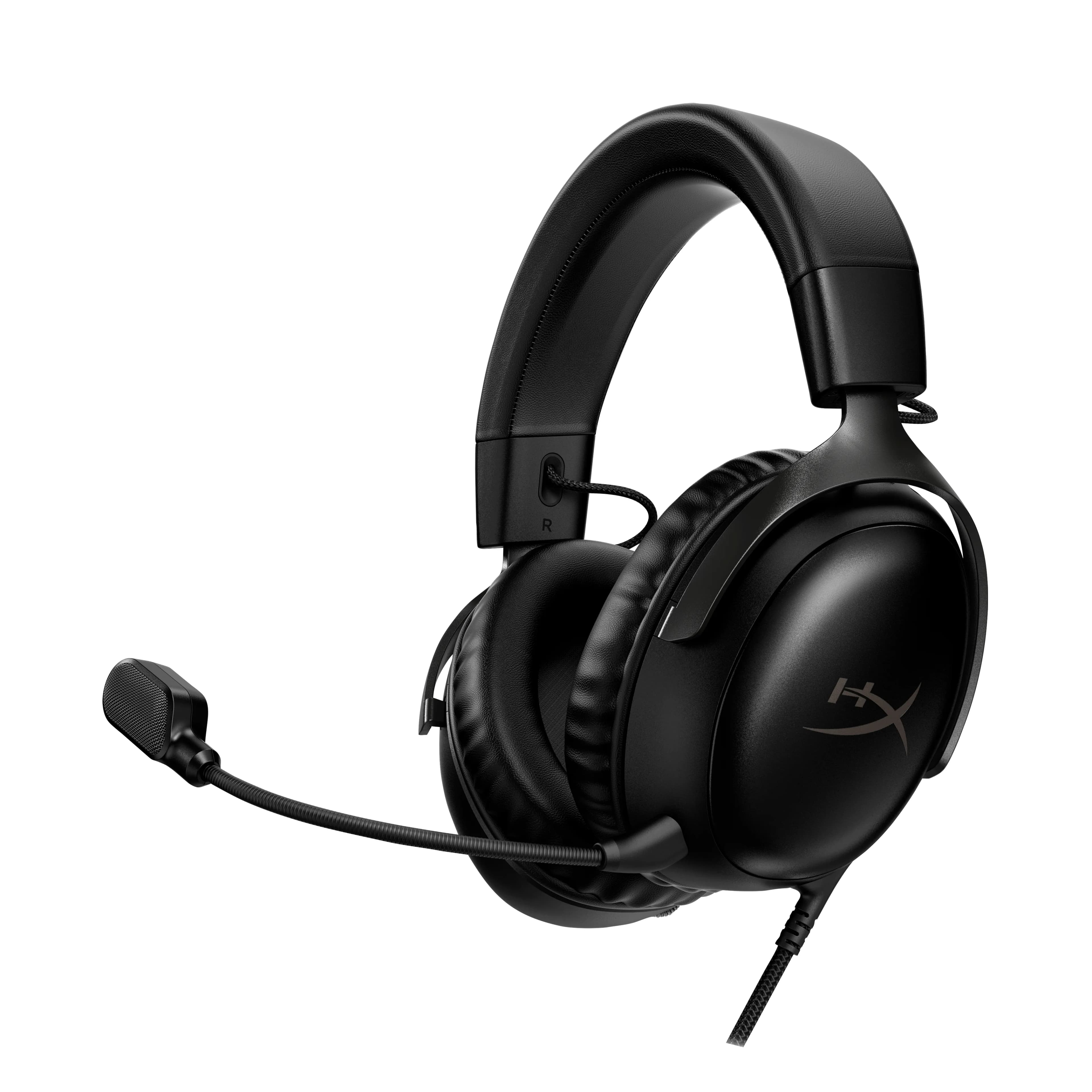 Casque gaming filaire HyperX Cloud III – Noir, DTS Headphone:X
