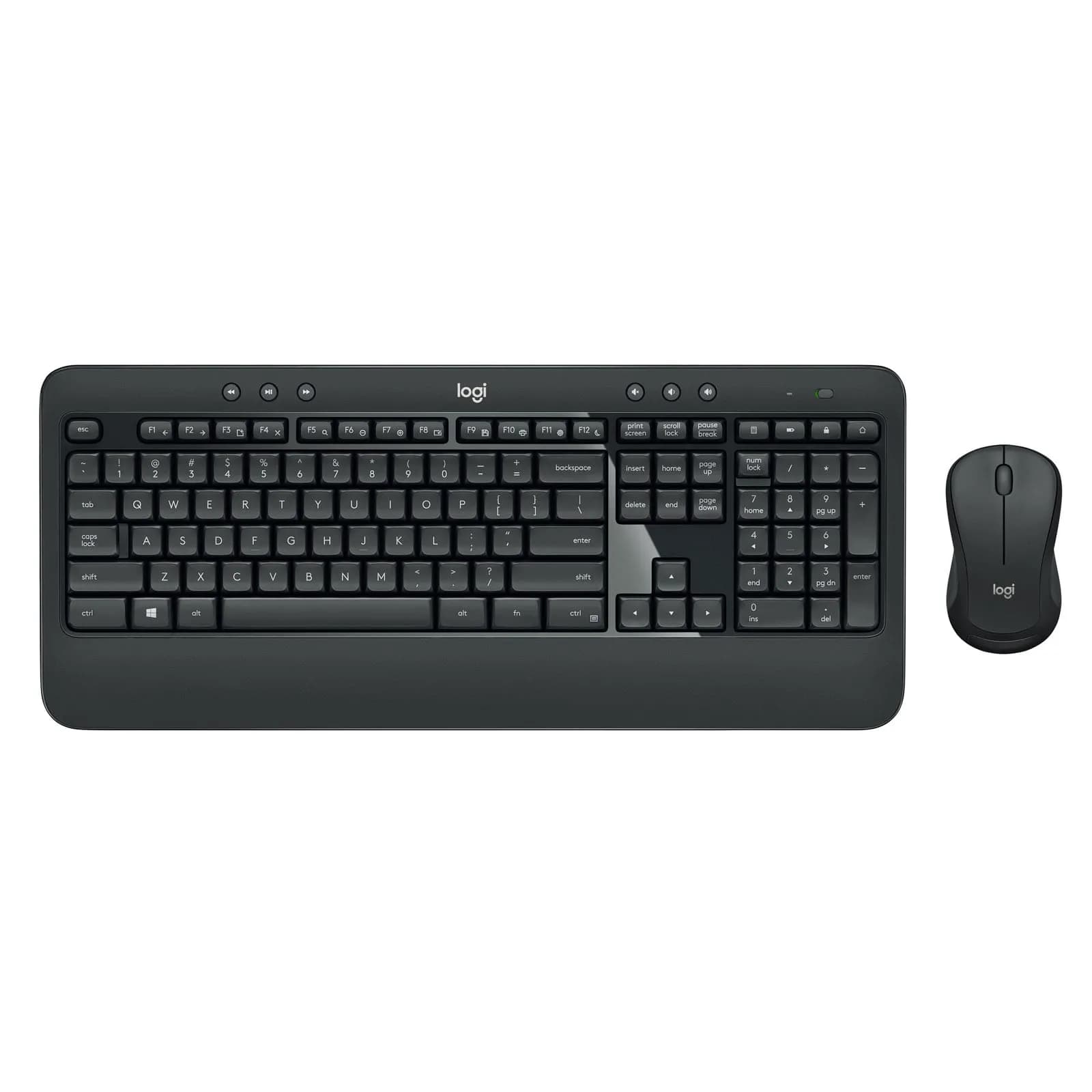 Pack clavier souris Logitech MK540 Advanced – Sans fil, AZERTY, noir