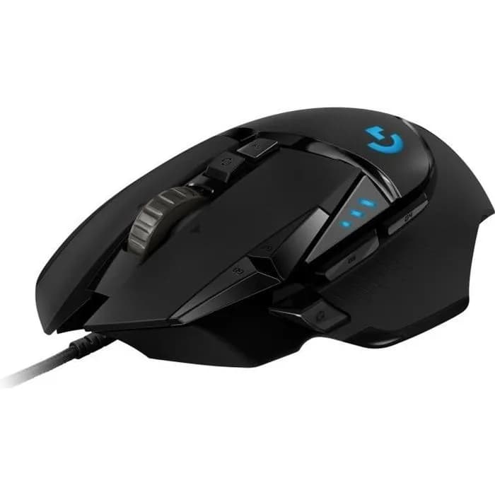 Souris gaming filaire Logitech G502 Hero RGB – Noire