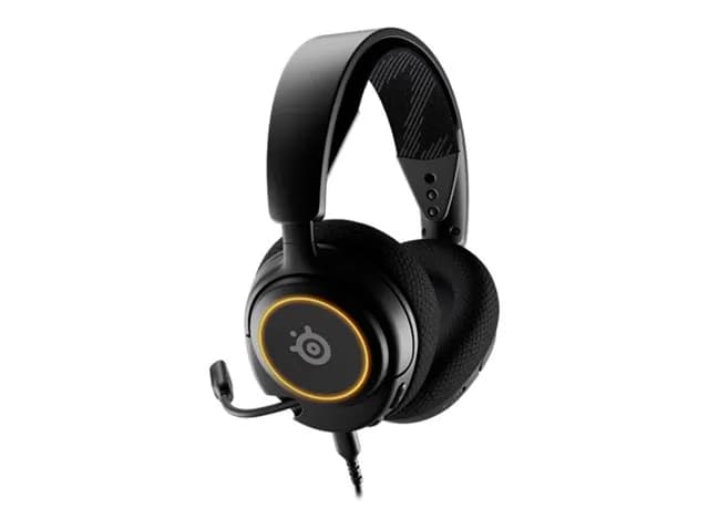 Casque gamer filaire SteelSeries Arctis Nova 3 – Noir, micro ClearCast