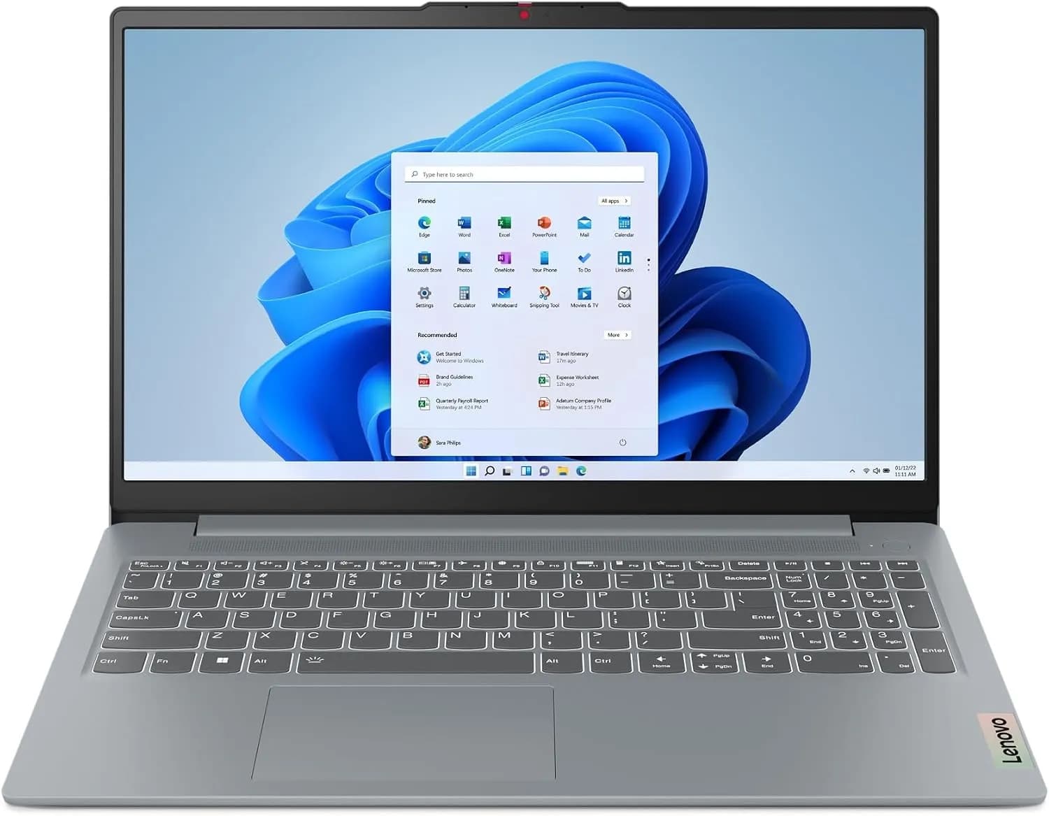 PC portable Lenovo IdeaPad Slim 3 15ABR8 – AMD Ryzen 5 5625U, 8 Go, 512 Go