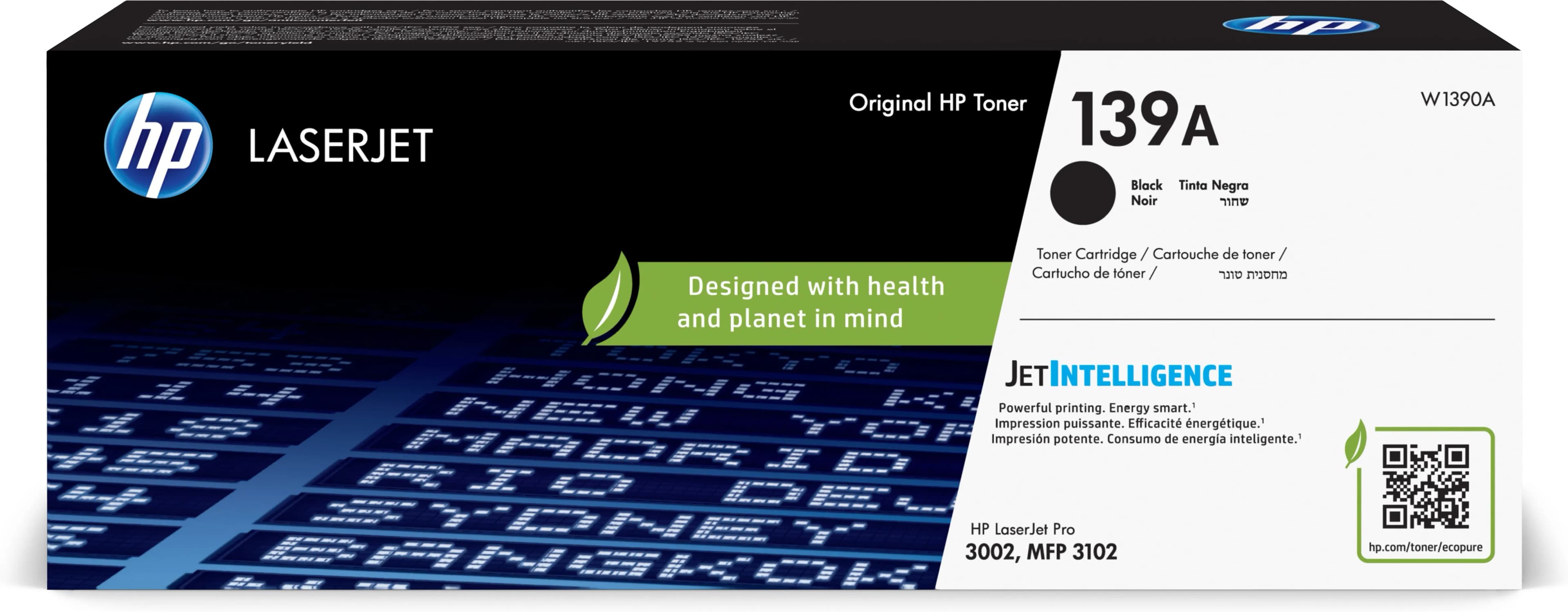HP LaserJet Cartouche de toner authentique noir 139A
